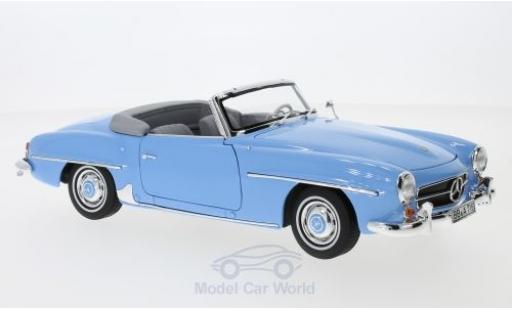Miniature Mercedes 190 SL 1/18 Norev SL bleue 1957 SoftTop liegt ein Mercedes 190 SL 1/18 Norev SL bleue 1957 SoftTop liegt ein miniature