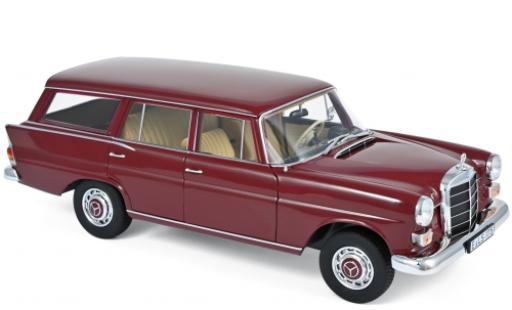 Miniature Mercedes 200 1/18 Norev Universal rouge 1966 Mercedes 200 1/18 Norev Universal rouge 1966 miniature
