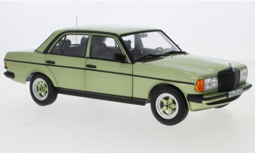 Miniature Mercedes 200 1/18 Norev (W123) AMG metallise verte 1984 Mercedes 200 1/18 Norev (W123) AMG metallise verte 1984 miniature