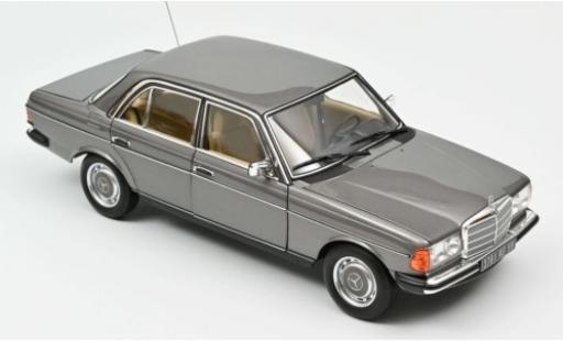 Miniature Mercedes 200 1/18 Norev (W123) metallise grise 1982 Mercedes 200 1/18 Norev (W123) metallise grise 1982 miniature