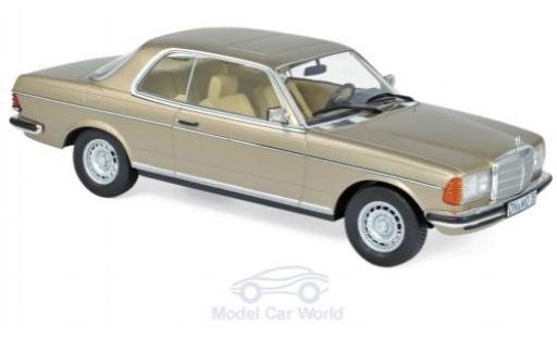 Miniature Mercedes 280 1/18 Norev CE (C123) metallise beige 1980 Mercedes 280 1/18 Norev CE (C123) metallise beige 1980 miniature