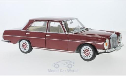Miniature Mercedes 280 1/18 Norev SE rouge 1968 Mercedes 280 1/18 Norev SE rouge 1968 miniature