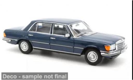 Miniature Mercedes 350 1/18 Norev SEL bleue 1979 1:18 Mercedes 350 1/18 Norev SEL bleue 1979 1:18 miniature
