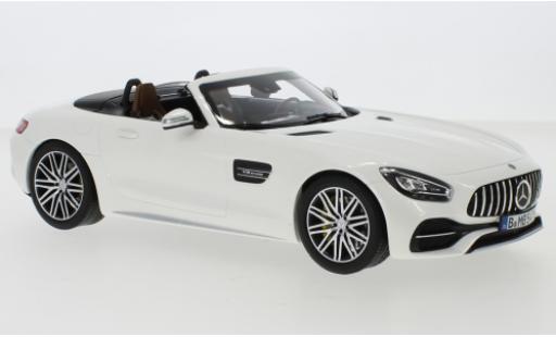Miniature Mercedes AMG GT 1/18 Norev C Roadster (R190) metallise blanche 2019 Mercedes AMG GT 1/18 Norev C Roadster (R190) metallise blanche 2019 miniature