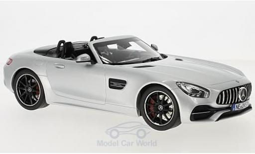 Miniature Mercedes AMG GT 1/18 Norev C Roadster grise 2017 Mercedes AMG GT 1/18 Norev C Roadster grise 2017 miniature