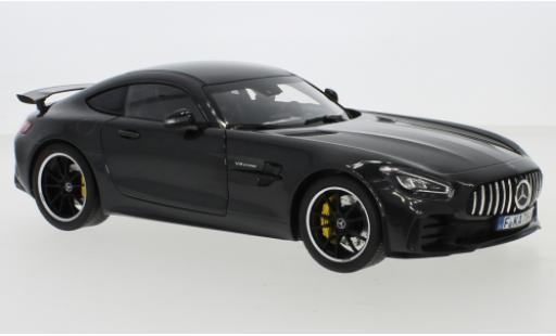 Miniature Mercedes AMG GT 1/18 Norev R (C190) metallise grise 2019 Mercedes AMG GT 1/18 Norev R (C190) metallise grise 2019 miniature