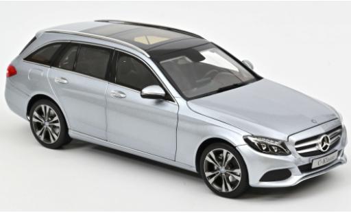 Mercedes Classe C 1/18 Norev T-Modell (S205) grise 2014 miniature