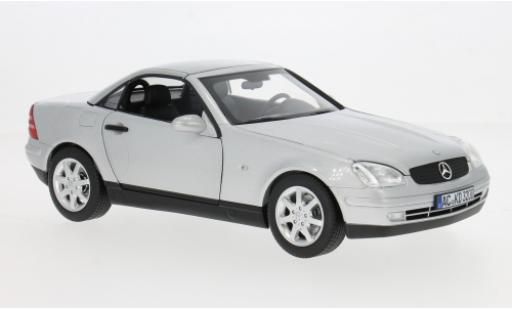 Mercedes Classe SLK 1/18 Norev SLK (R170) grise 1996 1:18 miniature