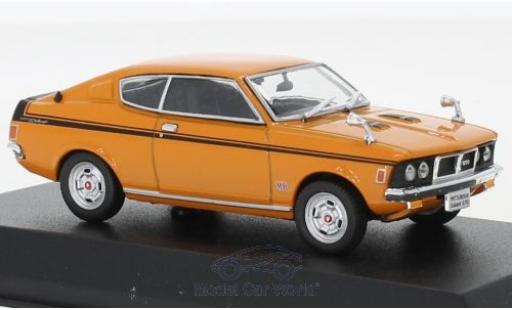 Miniature Mitsubishi Galant 1/43 Norev GTO orange RHD 1970 Mitsubishi Galant 1/43 Norev GTO orange RHD 1970 miniature