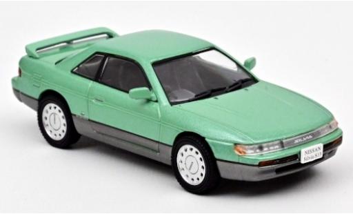 Miniature Nissan Silvia 1/43 Norev (S13) metallise verte RHD 1988 Nissan Silvia 1/43 Norev (S13) metallise verte RHD 1988 miniature