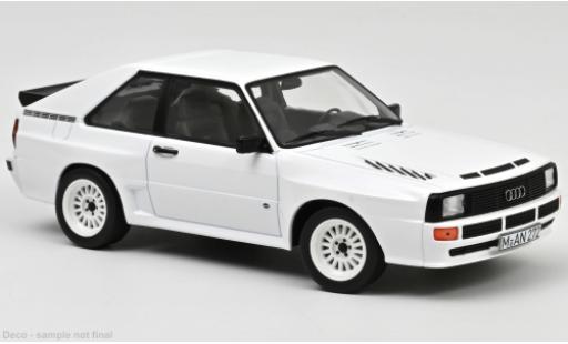 Miniature Audi Sport Quattro 1/18 Norev Sport quattro blanche 1985 Audi Sport Quattro 1/18 Norev Sport quattro blanche 1985 miniature