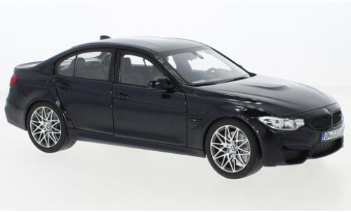 Miniature Bmw M3 1/18 Norev Competition metallise bleue 2017 Bmw M3 1/18 Norev Competition metallise bleue 2017 miniature