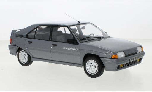 Miniature Citroen BX 1/18 Norev Sport metallise grise 1985 Citroen BX 1/18 Norev Sport metallise grise 1985 miniature