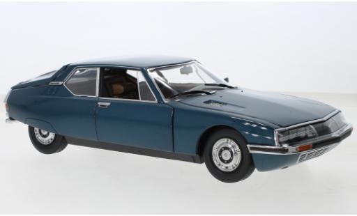Citroen SM 1/18 Norev metallise turquoise 1972 miniature