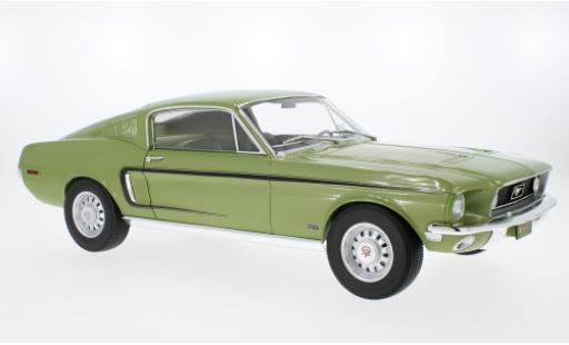 Miniature Ford Mustang 1/12 Norev Fastback GT metallise la chaux 1968 Ford Mustang 1/12 Norev Fastback GT metallise la chaux 1968 miniature