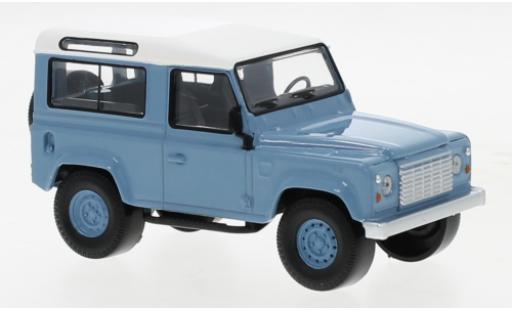 Miniature Land Rover Defender 1/43 Norev bleue/blanche 1995 Land Rover Defender 1/43 Norev bleue/blanche 1995 miniature