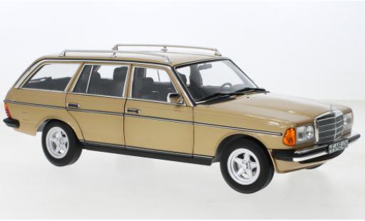 Miniature Mercedes 200 1/18 Norev T (S123) AMG metallise beige 1982 Mercedes 200 1/18 Norev T (S123) AMG metallise beige 1982 miniature