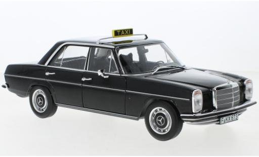 Miniature Mercedes 200 1/18 Norev (W115) noire Taxi 1968 Mercedes 200 1/18 Norev (W115) noire Taxi 1968 miniature