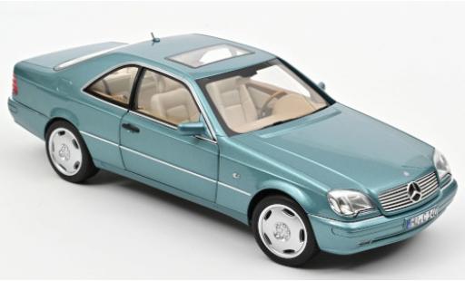 Mercedes CLA 1/18 Norev CL 600 (C140) metallise bleu clair 1997 miniature