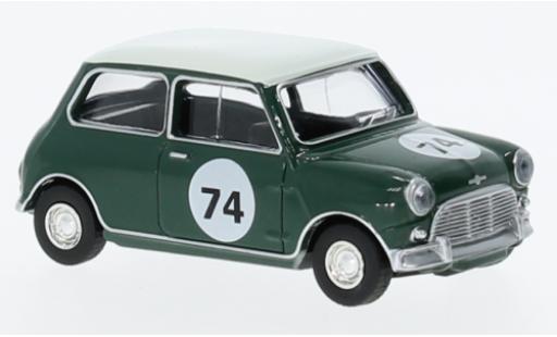 Miniature Mini Cooper 1/64 Norev S vert/blanche 1964 Mini Cooper 1/64 Norev S vert/blanche 1964 miniature