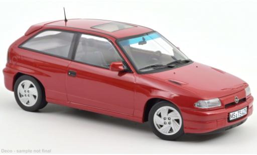 Miniature Opel Astra 1/18 Norev GSi rouge 1991 Opel Astra 1/18 Norev GSi rouge 1991 miniature