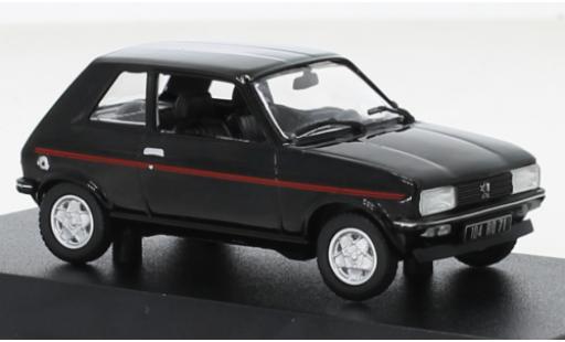 Miniature Peugeot 104 1/43 Norev ZS noire 1979 Peugeot 104 1/43 Norev ZS noire 1979 miniature