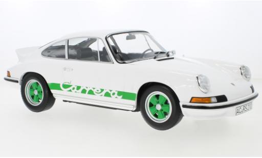 Miniature Porsche 911 1/12 Norev RS blanche 1972 Porsche 911 1/12 Norev RS blanche 1972 miniature