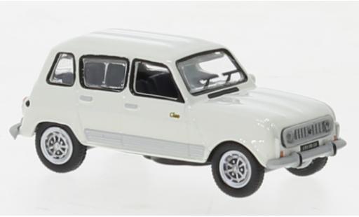 Miniature Renault 4 1/87 Norev Clan blanche 1987 Renault 4 1/87 Norev Clan blanche 1987 miniature