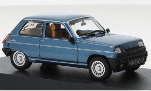 Miniature Renault 5 1/43 Norev Alpine Turbo metallise bleue 1983 Renault 5 1/43 Norev Alpine Turbo metallise bleue 1983 miniature