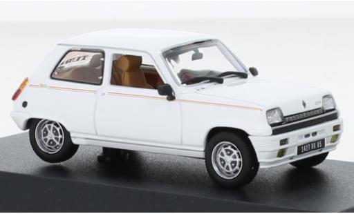 Miniature Renault 5 1/43 Norev Laureate Turbo blanche 198 Renault 5 1/43 Norev Laureate Turbo blanche 198 miniature