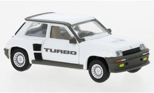 Miniature Renault 5 1/64 Norev Turbo metallise blanche 1981 Renault 5 1/64 Norev Turbo metallise blanche 1981 miniature