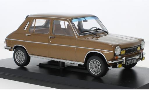 Simca 1100 1/18 Norev TI metallise marron 1974 miniature
