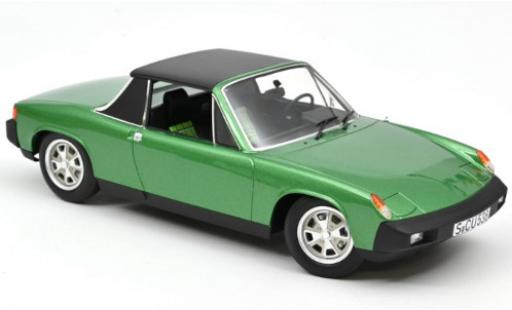 Miniature Porsche 914 1/18 Norev Volkswagen 2.0 metallise vert 1975 Porsche 914 1/18 Norev Volkswagen 2.0 metallise vert 1975 miniature