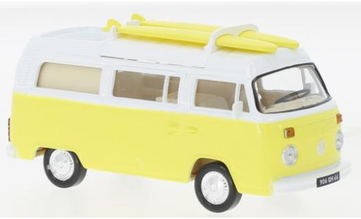 Miniature Volkswagen T2 1/43 Norev b Camper Van jaune clair 1973 Volkswagen T2 1/43 Norev b Camper Van jaune clair 1973 miniature