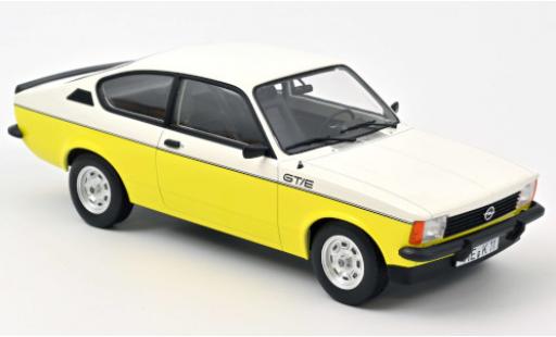 Miniature Opel Kadett 1/18 Norev C GT/E blanche/jaune 1977 Opel Kadett 1/18 Norev C GT/E blanche/jaune 1977 miniature