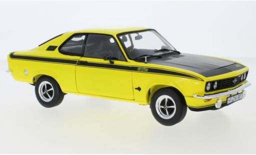 Miniature Opel Manta 1/18 Norev A GT/E jaune/matt-noire 1975 Opel Manta 1/18 Norev A GT/E jaune/matt-noire 1975 miniature