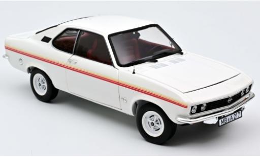 Miniature Opel Manta 1/18 Norev A Swinger blanche/Dekor 1975 Opel Manta 1/18 Norev A Swinger blanche/Dekor 1975 miniature