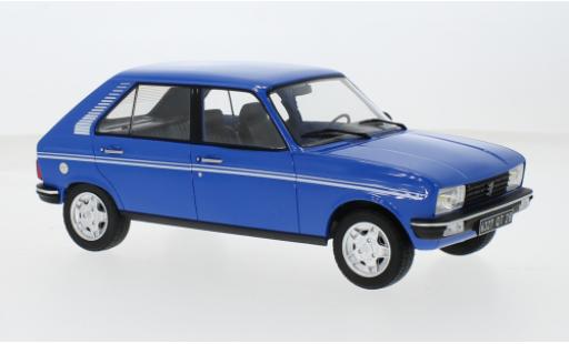 Miniature Peugeot 104 1/18 Norev S bleue 1981 1:18 Peugeot 104 1/18 Norev S bleue 1981 1:18 miniature