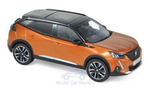 Miniature Peugeot 2008 1/43 Norev GT metallise orange/noire 2020 Peugeot 2008 1/43 Norev GT metallise orange/noire 2020 miniature