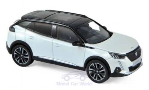 Miniature Peugeot 2008 1/43 Norev GT metallise blanche 2020 Peugeot 2008 1/43 Norev GT metallise blanche 2020 miniature