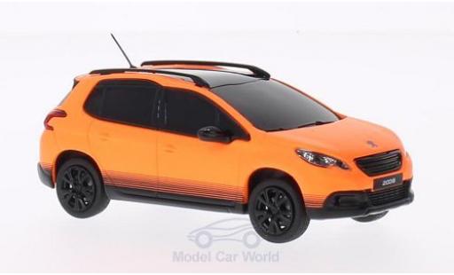 Miniature Peugeot 2008 1/43 Norev matt-orange 2013 Peugeot 2008 1/43 Norev matt-orange 2013 miniature