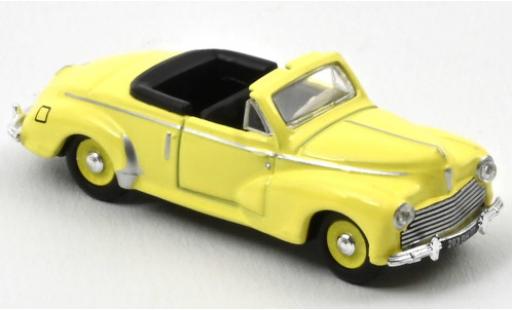 Peugeot 203 1/87 Norev Cabriolet jaune 1952 miniature