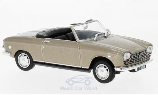 Miniature Peugeot 204 Cabriolet 1/43 Norev Cabriolet metallise beige 1967 Peugeot 204 Cabriolet 1/43 Norev Cabriolet metallise beige 1967 miniature