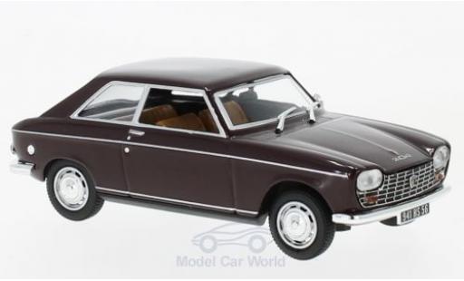 Miniature Peugeot 204 1/43 Norev Coupe rouge 1967 Peugeot 204 1/43 Norev Coupe rouge 1967 miniature