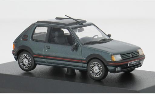 Peugeot 205 1/43 Norev GTI 1.9 verte 1990 1:43 miniature
