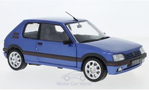 Miniature Peugeot 205 GTI 1/18 Norev GTi 1.9 metallise bleue 1992 Peugeot 205 GTI 1/18 Norev GTi 1.9 metallise bleue 1992 miniature