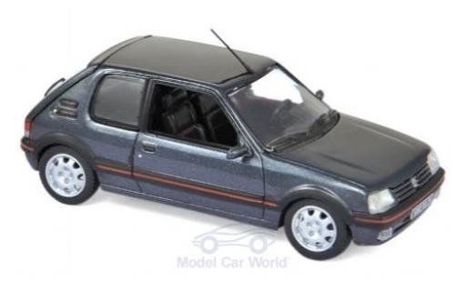 Miniature Peugeot 205 1/43 Norev GTi 1.9 metallise grise 1992 Peugeot 205 1/43 Norev GTi 1.9 metallise grise 1992 miniature