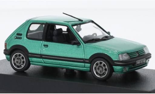 Peugeot 205 1/43 Norev GTI Griffe metallise verte 1990 1:43 miniature
