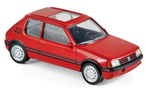 Miniature Peugeot 205 1/43 Norev GTi rouge 1986 Peugeot 205 1/43 Norev GTi rouge 1986 miniature