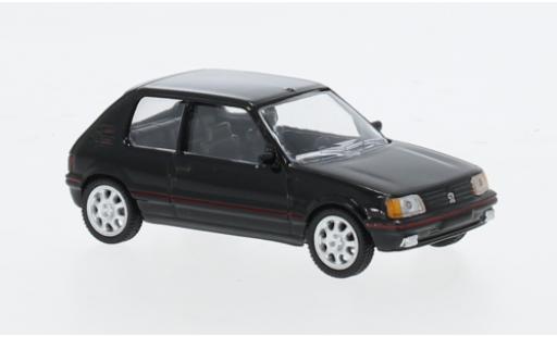Peugeot 205 1/64 Norev GTI noire 1988 1:64 miniature